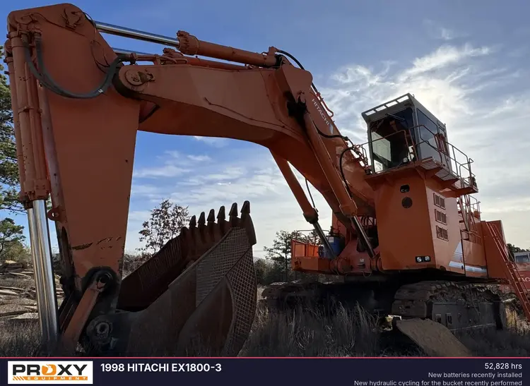 Used 1999 HITACHI EX1800-3 Excavators Oklahoma US | Proxy Equipment #1381934