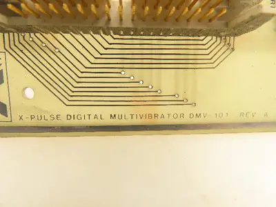Xermac DMV-101 X-Pulse Digital Multivibrator Capacitor Circuit Board EDM Machine