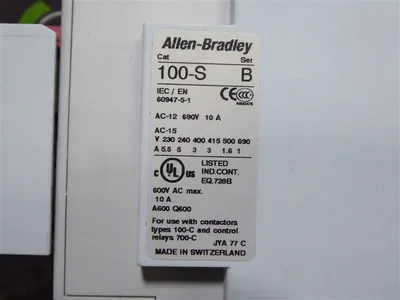 Allen Bradley 100S-C30ZJ14BC Safety Contactor Assembly New NIB