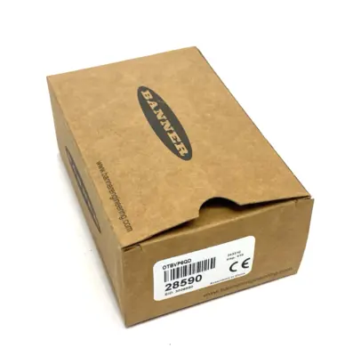 New | in-Stock Banner Engineering OTB Series Momentary Action Touch Button w/Black F.C. 28590 Relays & Switches Michigan US | Maverick Industrial Sales #1393227