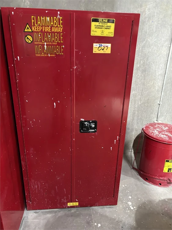 Used ULINE "H-1565S-R" Hazardous Storage Units Texas US | MachineryMax #1488281