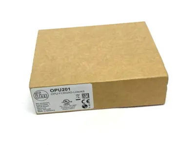 New | in-Stock ifm Photoelectric Fork Sensor, Red Light, 660nm OPU-FCKG/IO-LINK/AS Photoelectric Sensors Michigan US | Maverick Industrial Sales #1423218