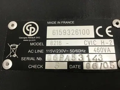 USED GEORGES 8216-CVIC H-2