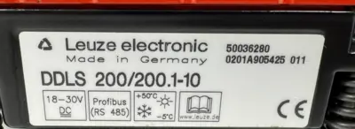 NEW LEUZE ELECTRONIC DDLS 200/200.1-10 OPTICAL DATA TRANSMITTER 50036280
