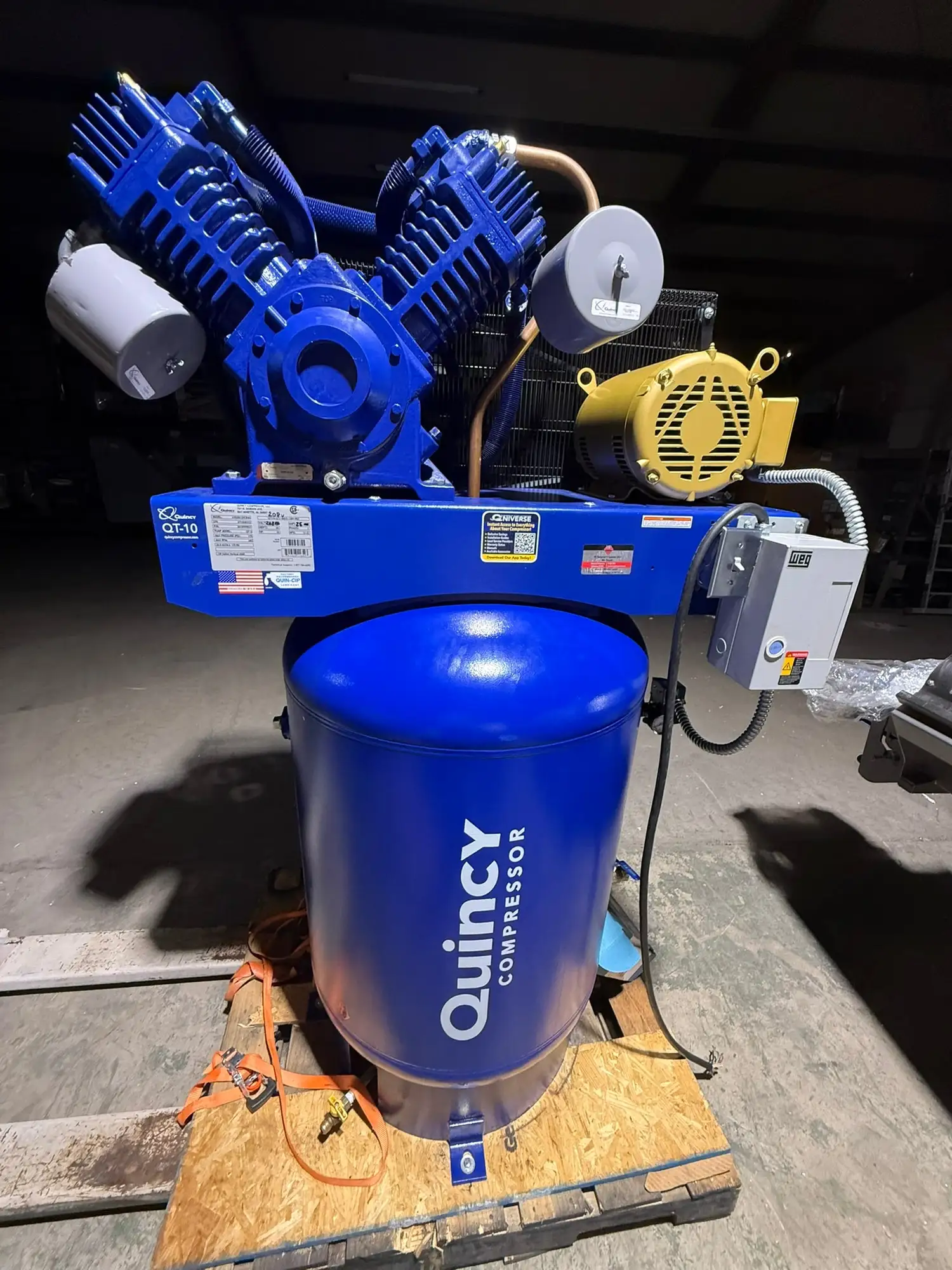Used _UNKNOWN_ _UNKNOWN_ Tank Mounted Air Compressors Pennsylvania US | MS Restaurant and Equipment Sales #1574678