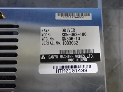 New | in-Stock SANYO SDNDR3180 Servo Drives Ohio US | HGR 24 #941846