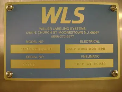 Weiler ILRFID-1000L Labeler Pressure Sensitive | Perry Equipment (5)