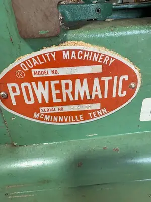 Powermatic thickness planer