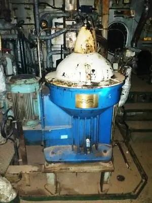 Alfa-Laval S-956 fuel/lube oil purifier, 316SS.