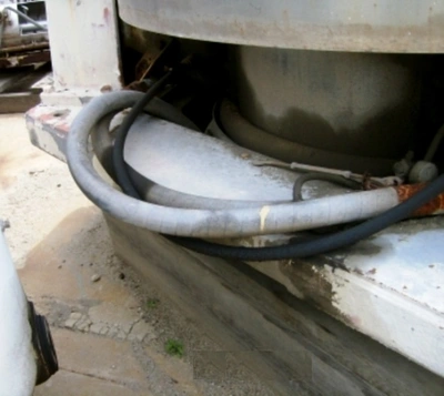 Western States 48 x 30 perforate basket centrifuge, 316SS.