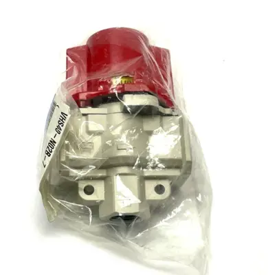 NEW SMC SINGLE-ACTION LOCKOUT/RELIEF VALVE, 3-PORT, HAND OPERATED