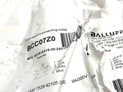 New | in-Stock Balluff BCC07Z0, BCC A315-A315-30-330-VS85N4-030 Misc Electrical & Power Parts Michigan US | Maverick Industrial Sales #1456722