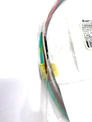 USED WOODHEAD, BRADPOWER CIRCULAR RECEPTACLE ASSEMBLY MC 4-POLE MALE