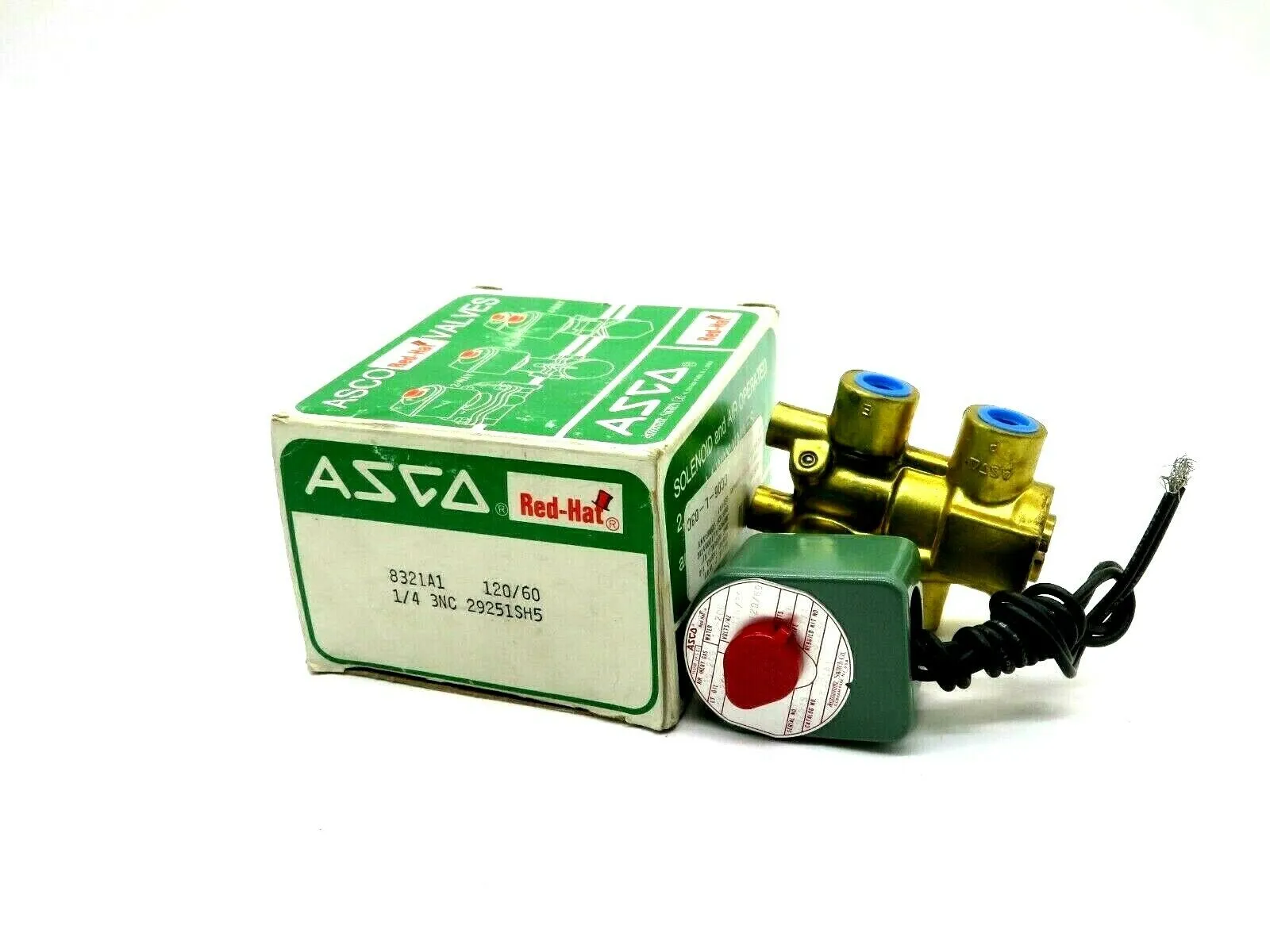NEW ASCO 8321A1 SOLENOID VALVE 120/60V