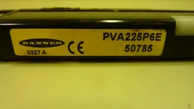 USED BANNER ENGINEERING PVA225P6E