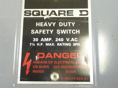 USED SQUARE D H321N