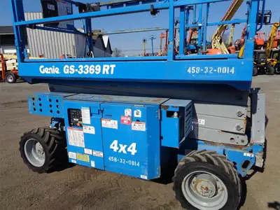 Used 2013 Genie GS3369RT Scissor Lifters New York US | United Lift #1445583