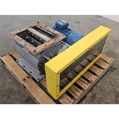 Used 10" Semco, Inc. Carbon Steel Rotary Airlock Valve