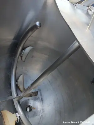 Used Hamilton Style CW 150-Gallon Tilting Kettle – 316 Stainless Steel, Jacketed