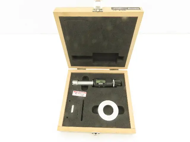 Fowler MKII BSU1 Holemike Digital Micrometer 3pt Bore Gage 1"-1-3/8" Head
