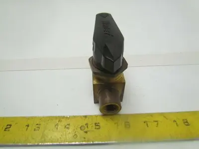 Whitey B-44F4 BallValve 500PSI Max 150°F Brass construction