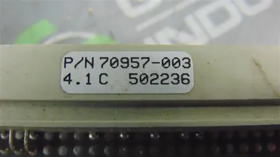 Xycom XVME-957 VMEbus Mass Storage Sub-System Card 70957-003 No Hard Drive Used