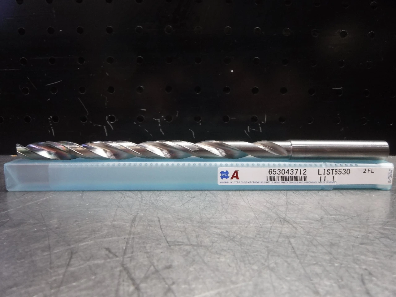 OSG 11.1mm Carbide Drill Coolant Thru 12mm Shank 653043712 (LOC1967B)