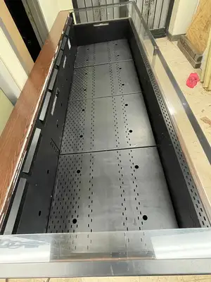 Used MTL COOL Used 2021 MTL COOL 95" Open Air Refrigerated Produce Merchandiser Self Serve 220V Open Air Merchandisers (coolers) Illinois US | Falcon Restaurant Supply #1378016