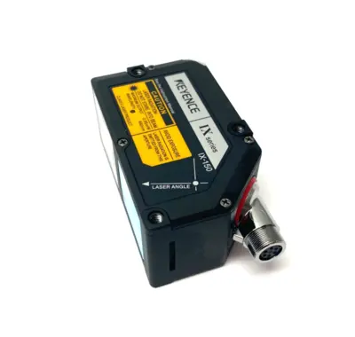 USED KEYENCE IMAGE BASED LASER SENSOR HEAD 150MM SCAN/LINE MODE