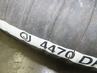 Jason 4470 Dry Bulk Material Rubber Suction Hose 5"x 49' 6"