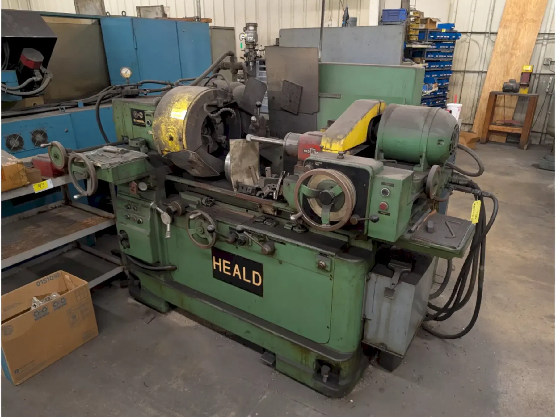 16" HEALD MODEL #271 HYDRAULIC TOOLROOM INTERNAL ID GRINDER 11,000 RPM RED HEAD : YOBRO #25174