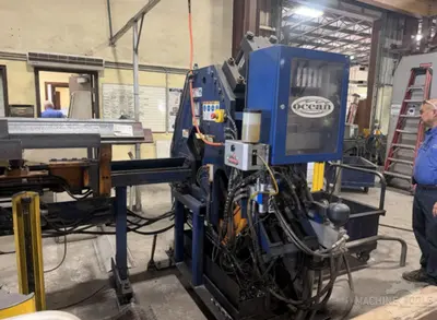 Used 2015 OCEAN CLIPPER Angle Punches Florida US | Southern Fabricating Machinery Sales, Inc. #1271523
