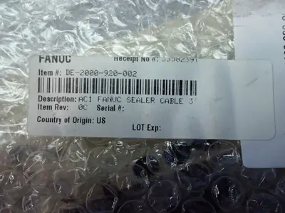 USED 2024 FANUC DE2000920002
