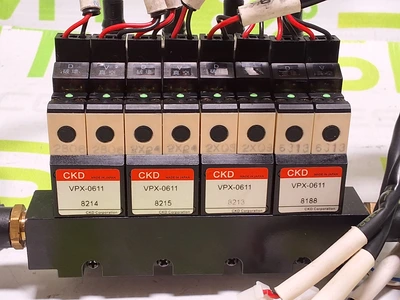JUKI EJECTOR / SOLENOID VALVE CKD VPX-0611 MPS CONVUM V6C-AC-JU WITH CABLES