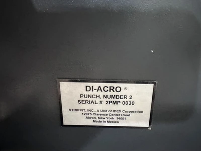 DI-ACRO NO.2 HAND PUNCH