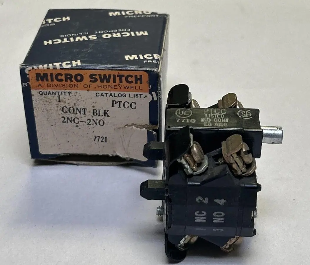 New | in-Stock HONEYWELL PTCC Contact Blocks Ohio US | Surplus Asset Holdings #1225855