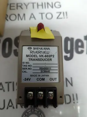 New | in-Stock SHINKAWA VK-602P2 Transducers | Surplus Asset Holdings #1227206
