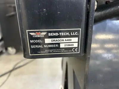 Used 2021 BEND-TECH DRAGON A400 Plasma Cutters Georgia US | The Equipment Hub #897513