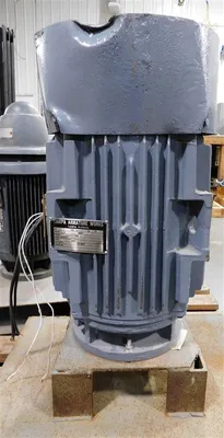 15HP 3550RPM GE Vertical Motor 5KS25AST111 EOK Damaged Motor End Used