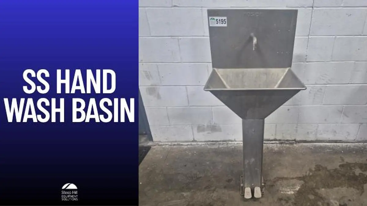 Roser SS Industrial Hand Wash Basin