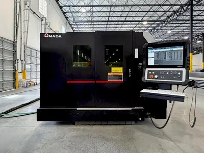 Used 2021 AMADA VENTIS 3015 AJ FIBER Laser Cutters | Machine Factory Outlet #1267053