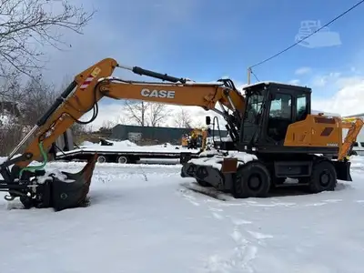 New | in-Stock 2023 CASE WX160E Wheel Excavators Vermont US | Beauregard Equipment #1511191
