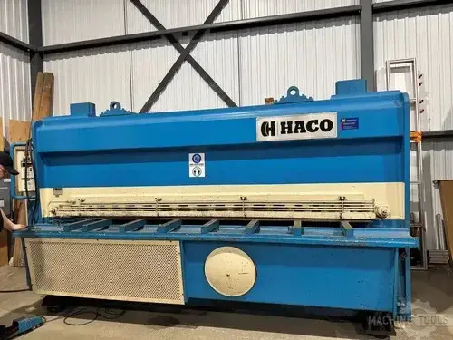 Used 1997 HACO HSLX 3013 Power Squaring Shears (Inch) Arizona US | KD Machinery #1250110