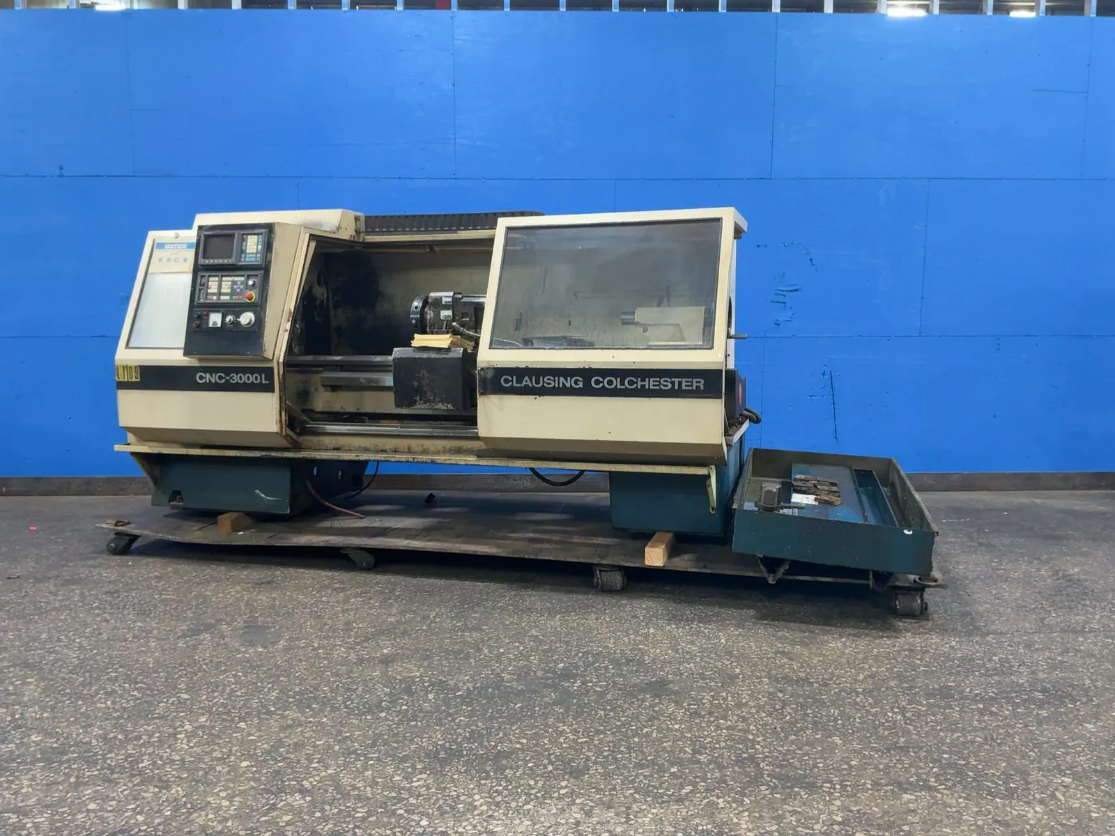 Used CLAUSING CNC3000L CNC Lathes Ohio US | HGR 24 #1070144