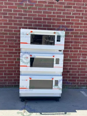USED INFORS HT I80002 TRIPLE STACKED INCUBATOR SHAKER 65°C W/ CO2 AND HUMIDITY, MFG 2022
