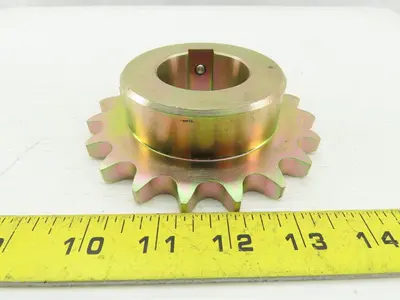 12B19T 4-7/8" OD 19 Teeth 45mm Finished Bore Chain Drive Sprocket