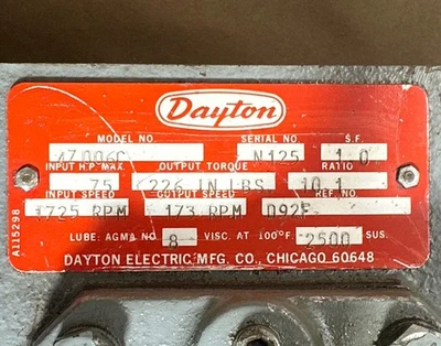 USED Dayton 2M167C