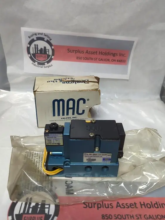 New | in-Stock MAC 82A-AA-BAA-TM-0AAP-20A Solenoid Valves Ohio US | Surplus Asset Holdings #1237769