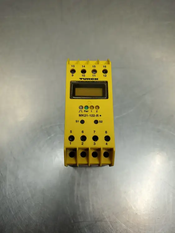 Used Turck MK21-122-R Rotational Speed Monitor w/ 2 Relay Outputs Relays & Switches South Carolina US | Palmetto Automation #1506784