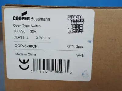 New | in-Stock COOPER BUSSMANN CCP330CF Disconnects Ohio US | HGR 24 #1149320